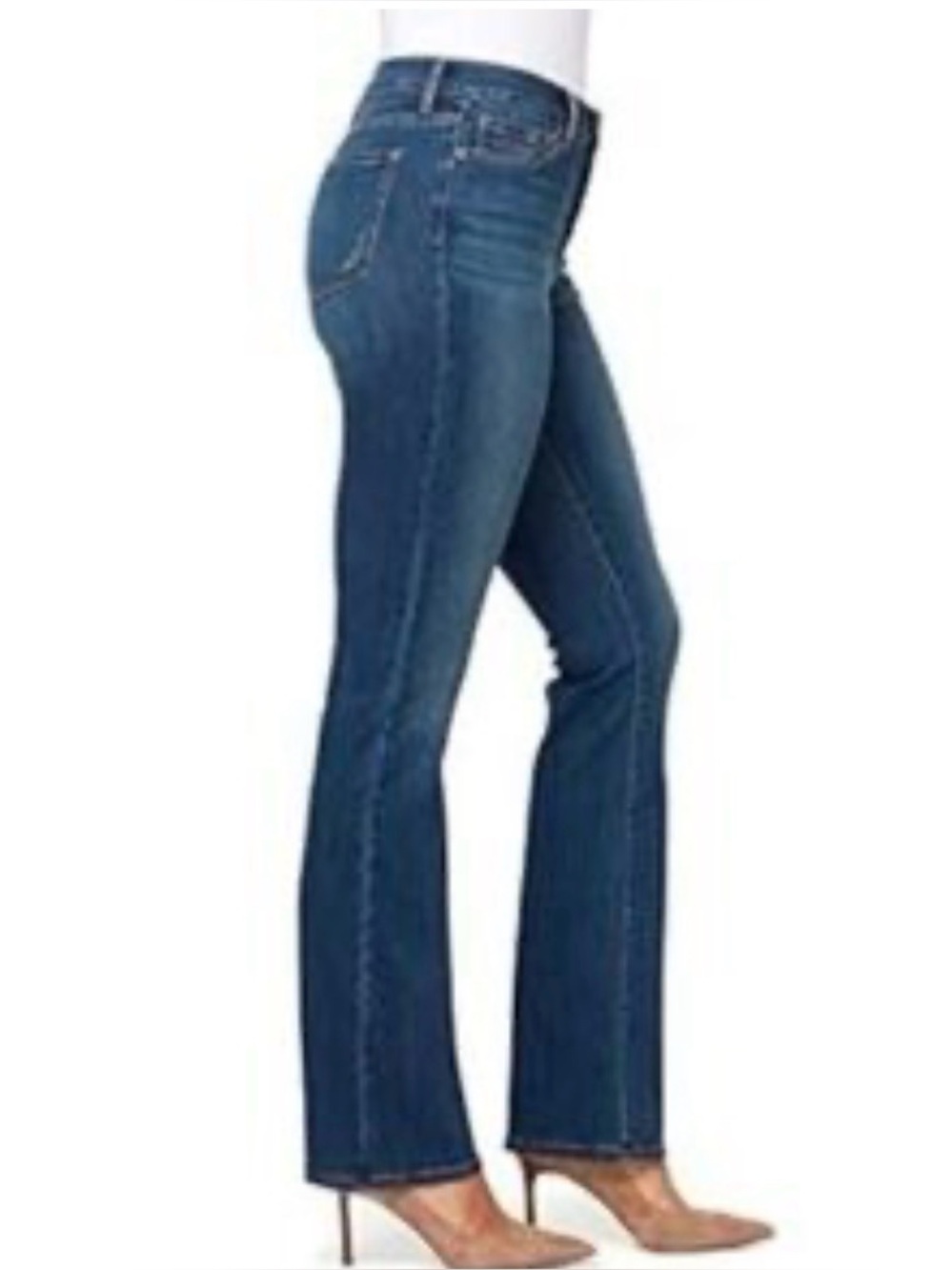 NWT Nine West Gramercy Mini Bootcut Jeans size 8